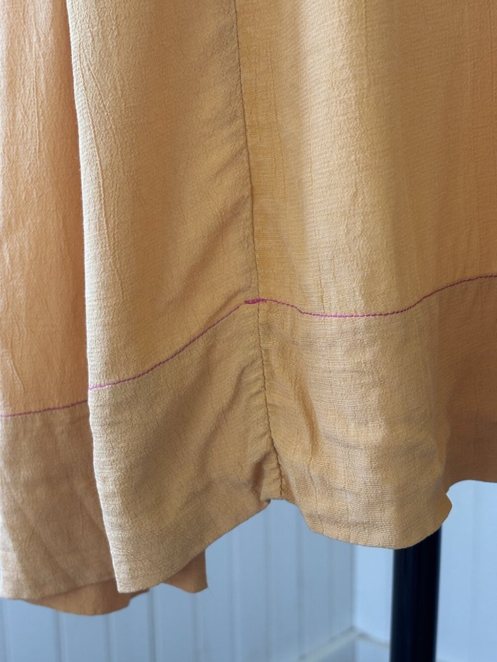 Free People Honey Honey Long-Sleeve Mini Dress | Marigold | Size S | Like New - Picture 3 of 6